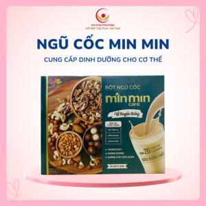 Ngũ Cốc Min Min Care-Ngũ Cốc Bầu,Lợi Sữa MinMin Hơn 20 Hạt Vị Truyền Thống (500gr)
