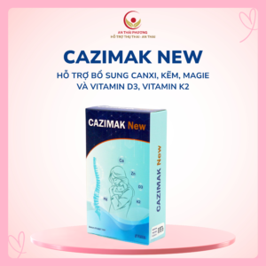 Viên uống CAZIMAK Pro hộp 30 viên giúp bổ sung canxi cho cơ thể
