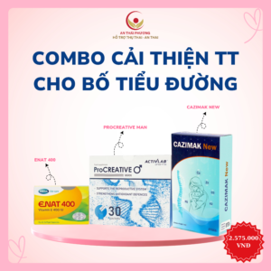 COMBO CẢI THIỆN CHO BỐ TIỂU ĐƯỜNG