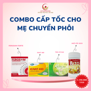 COMBO CẤP TỐC CHO MẸ CHUYỂN PHÔI